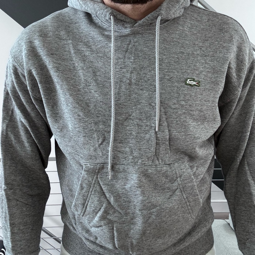 Lacoste Gray Men's Hoodie